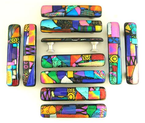 Colorful Kitchen Cabinet Hardware