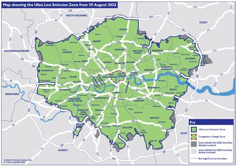 London Ulez Zone Map - Bonnee Stoddard