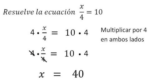 Ecuación Lineal en una variable - MATEMÁTICA 6to grado