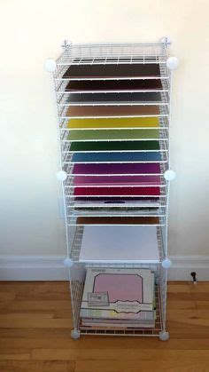 Homemade 12x12 Paper Storage Shelving | Craft paper storage, Paper ...