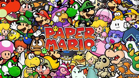 Paper Mario 64 Background - All Mario Characters Background (#1934900 ...