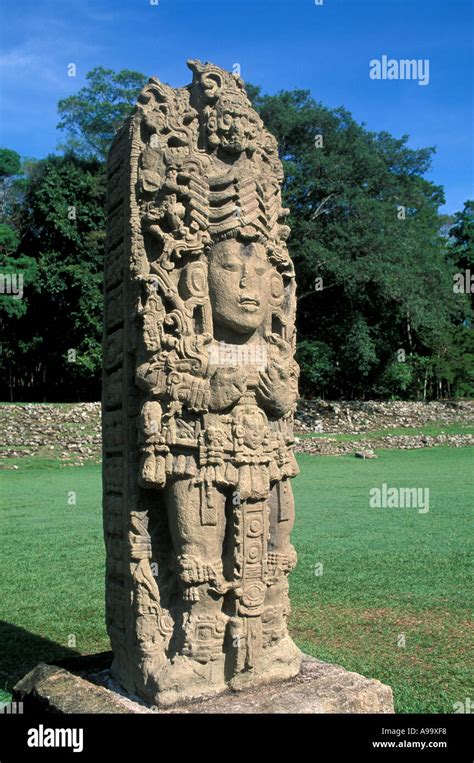 Honduras Mayan Ruins, Copan Mayan Ruins In Honduras Stock Image Image ...