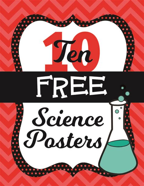 10 Free Science Posters – Science Demo Guy