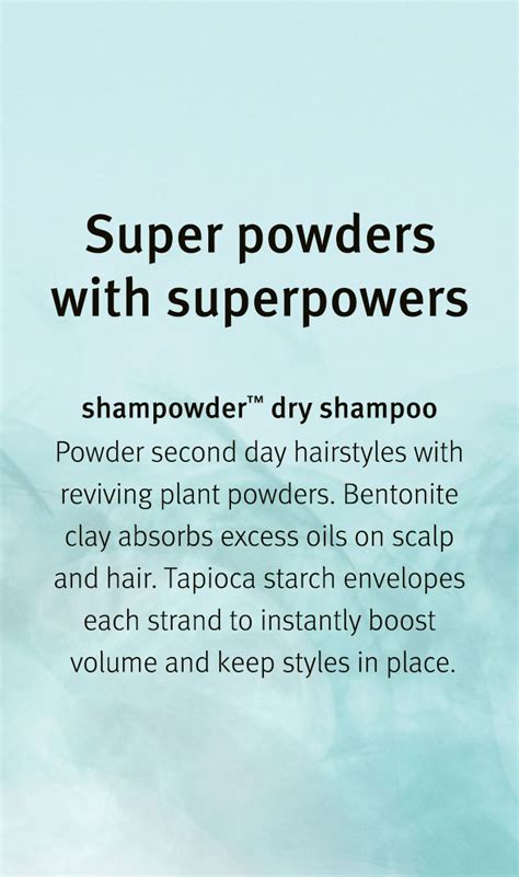 shampowder™ dry shampoo | Aveda