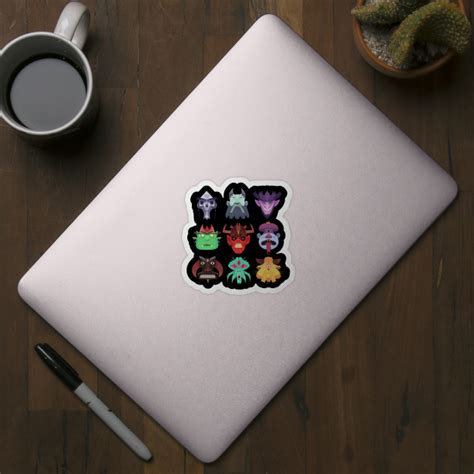 demons - Illustration - Sticker | TeePublic