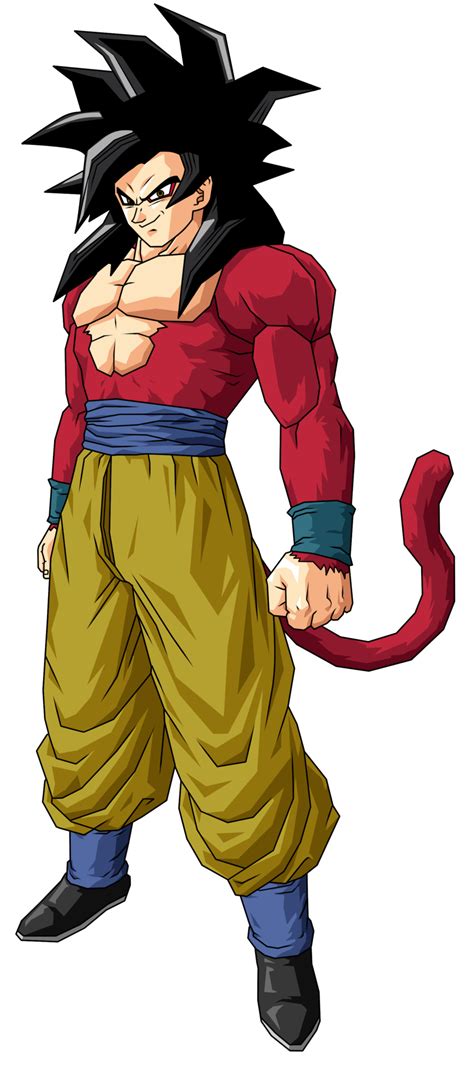 Image - Super Saiyan 4 Goku Dragon Ball GT.png | Killermovies Wikia ...