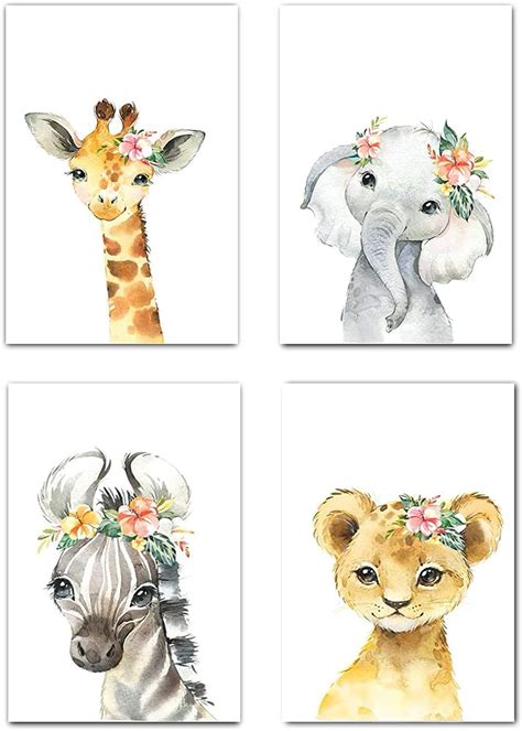 Nursery Watercolor Baby Animals | ubicaciondepersonas.cdmx.gob.mx