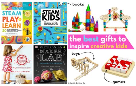 The Best Gifts To Inspire Creative Kids - Babble Dabble Do