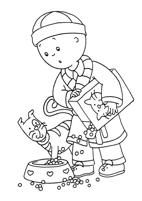 Caillou Coloring Games - ColoringGames.Net