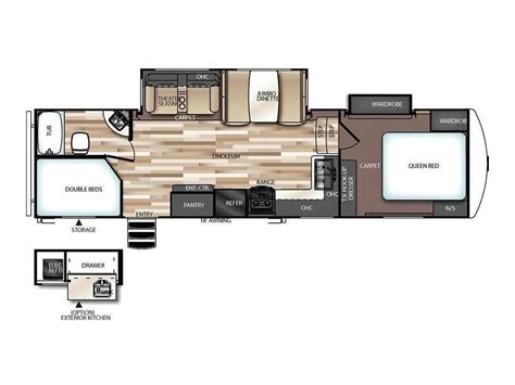 5th Wheel Front Bunkhouse Floor Plans - Carpet Vidalondon