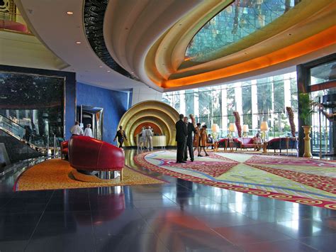 Dubai 07 Burj Al Arab 05 Inside Entrance Lobby