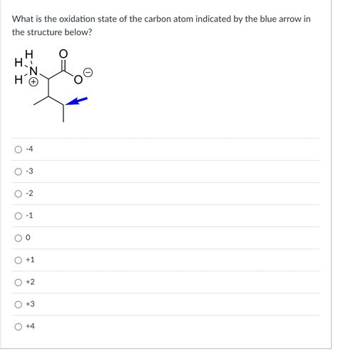 Solved What is the oxidation state of the carbon atom | Chegg.com