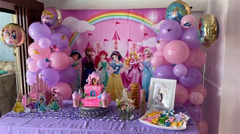 Disney princess birthday party – Artofit