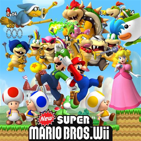 New Super Mario Bros Wallpaper - WallpaperSafari