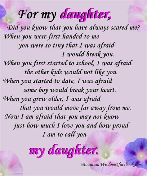 words of love for daughter - Wordslup