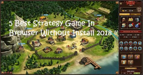 Best Strategy Browser Games in 2018 | Ponirevo