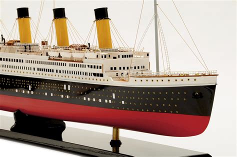 RMS Titanic Ship Model ,handcrafted,ready made,wooden,tall ship ...