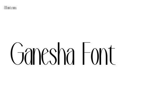 Ganesha Font - Free Font Download