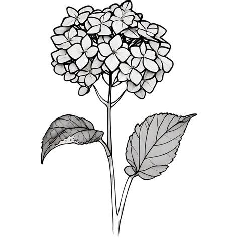 Download Hydrangea, Bloom, Flower. Royalty-Free Stock Illustration ...