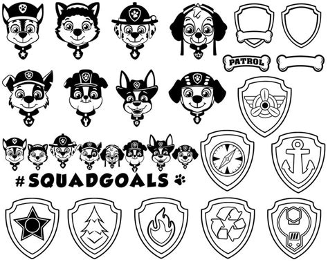 Paw Patrol SVG Badges | ubicaciondepersonas.cdmx.gob.mx