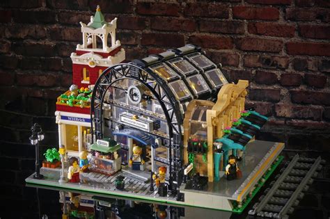 Lego Station MOC PDF Instructions Building, City, Modular ...