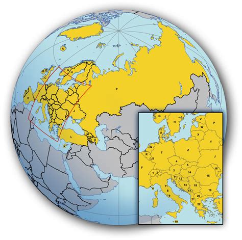 Blank Northern Eurasia Map