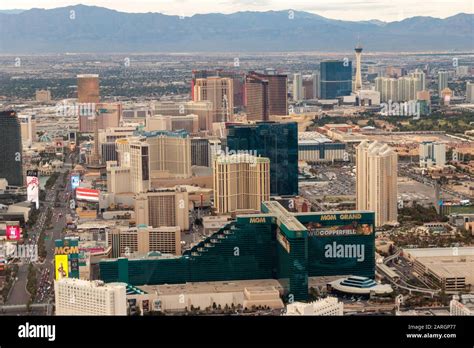 Aerial view of the Las Vegas Strip Stock Photo - Alamy