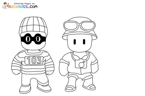 Stumble Guys Coloring Pages