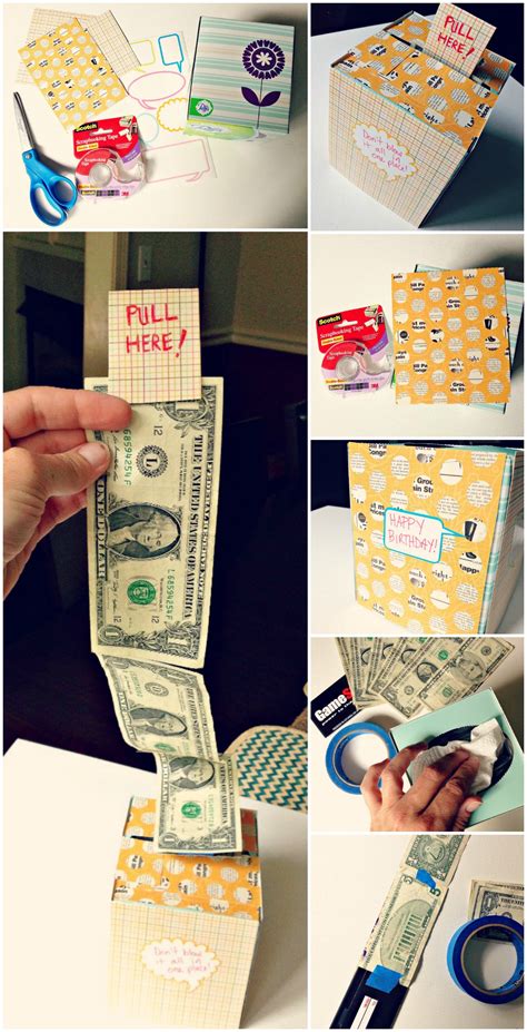 Redefined Mom DIY Creative Way To Give A Cash Gift (Using A Kleenex Box)