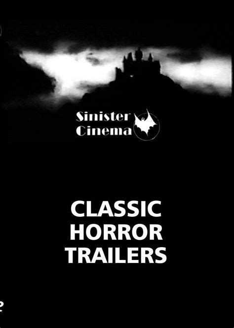 SINISTER CINEMA CLASSIC HORROR TRAILERS COMPLETE COLLECTION - 6 DISCS ...