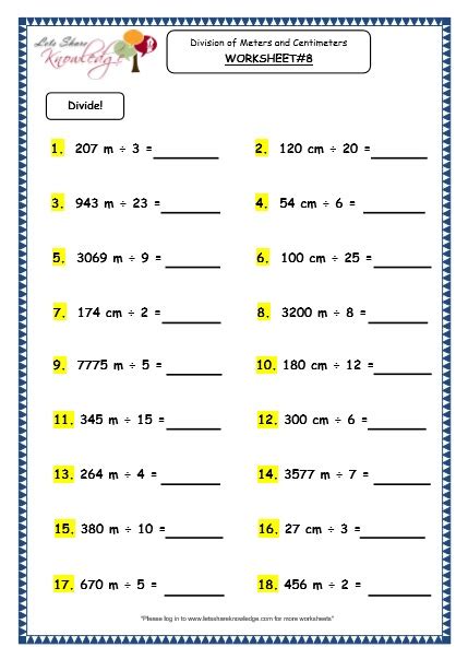 Centimeters and Meters Worksheet: Free Printable PDF for Kids ...