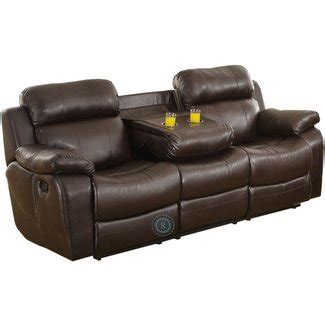 Leather Recliners With Cup Holders - Foter