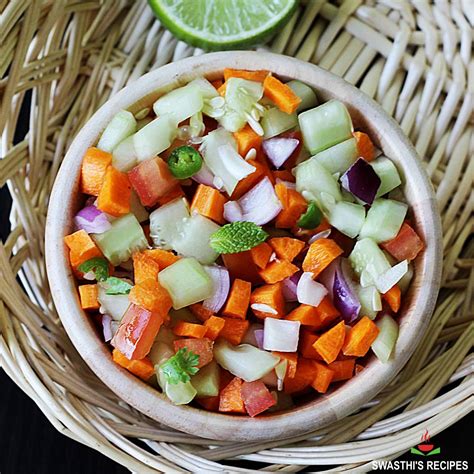 Vegetable Salad Recipe - Swasthi's Recipes