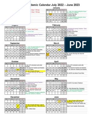 Elizabeth Public Schools Calendar 2022-2023 - December Calendar 2022