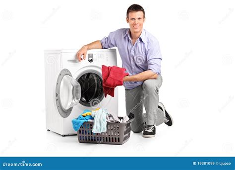 Washing Clothes Using Washing Machine