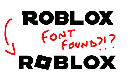 Roblox Logo Font - IMAGESEE