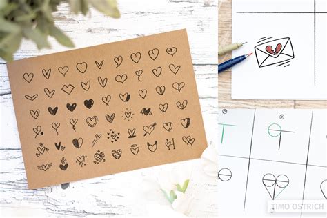 Drawing hearts: Easy step by step tutorial ️