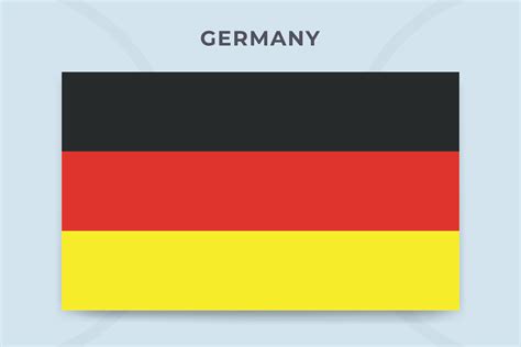 Germany national flag design template 25550586 Vector Art at Vecteezy