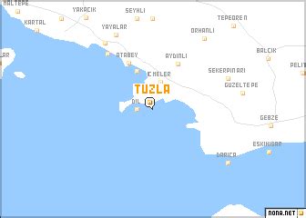 Tuzla (Turkey) map - nona.net