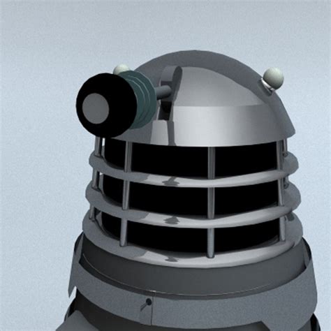 3d model of mark 1 dalek