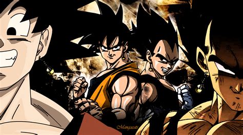 Goku vs Vegeta by HyperBouwerns on DeviantArt