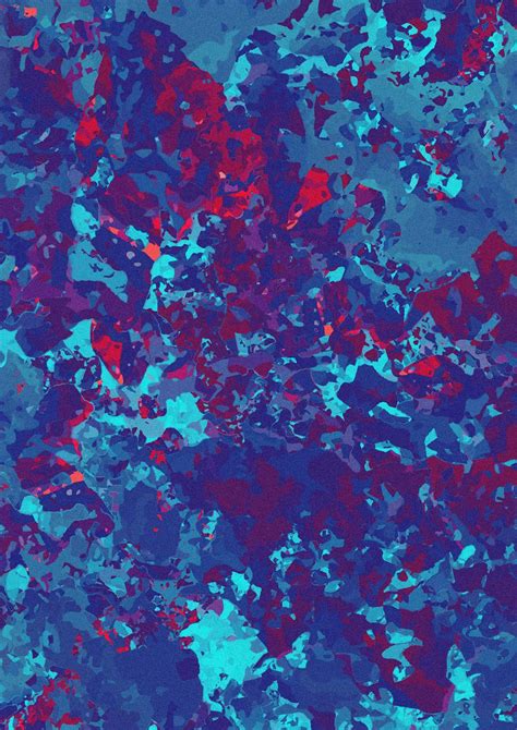 Red and Blue Abstract Painting · Free Stock Photo