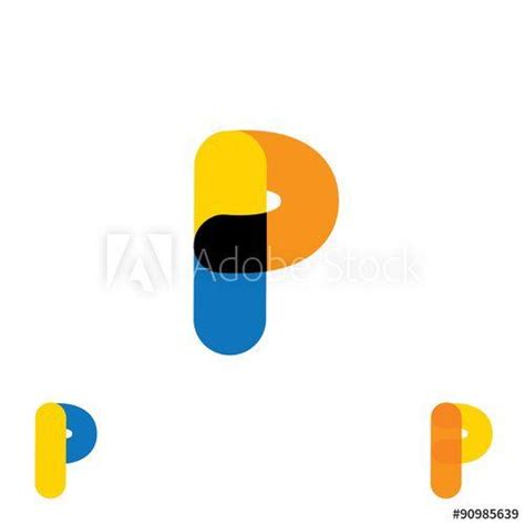 Yellow Letter P Logo - LogoDix