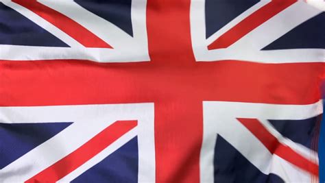 Shining Waving Great Britain Flag - Loop Stock Footage Video 777907 ...