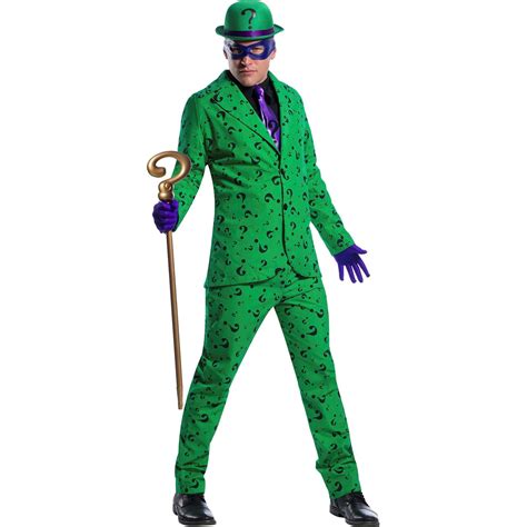 Mens Riddler Halloween Costume - Walmart.com