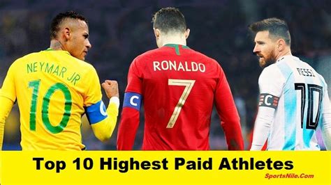 Top 10 Highest Paid Athletes In The World 2020 [Salary,Winnings ...