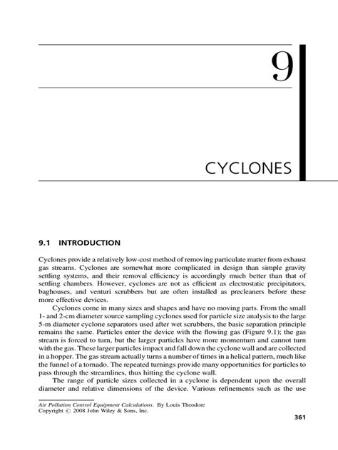 5.Cyclones | PDF