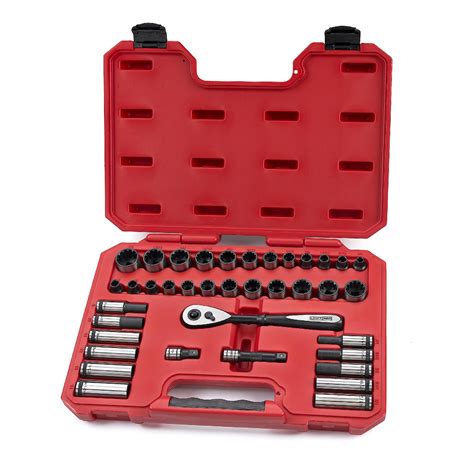 Craftsman Socket Wrench Set Universal 38 Piece 3/8 Inch Drive SAE ...