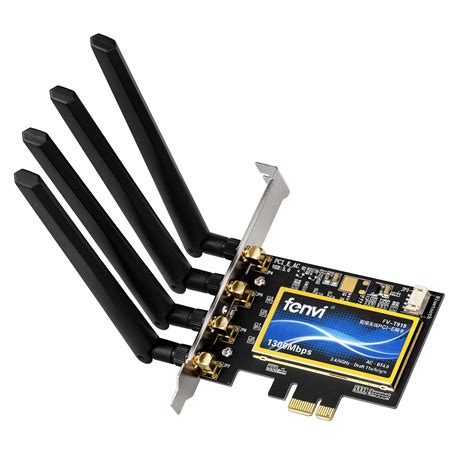 Desktop PCI-e Wireless Card BCM94360 1300Mbps Dual Band WiFi Bluetooth ...