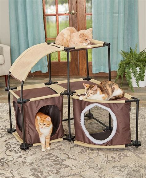 Deluxe Combo Cat Tower | Cat tower, Pet bed furniture, Tower